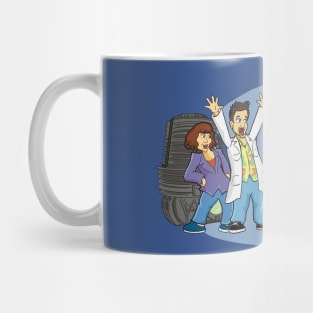 Alex and Marty and Bill and Ted Mug